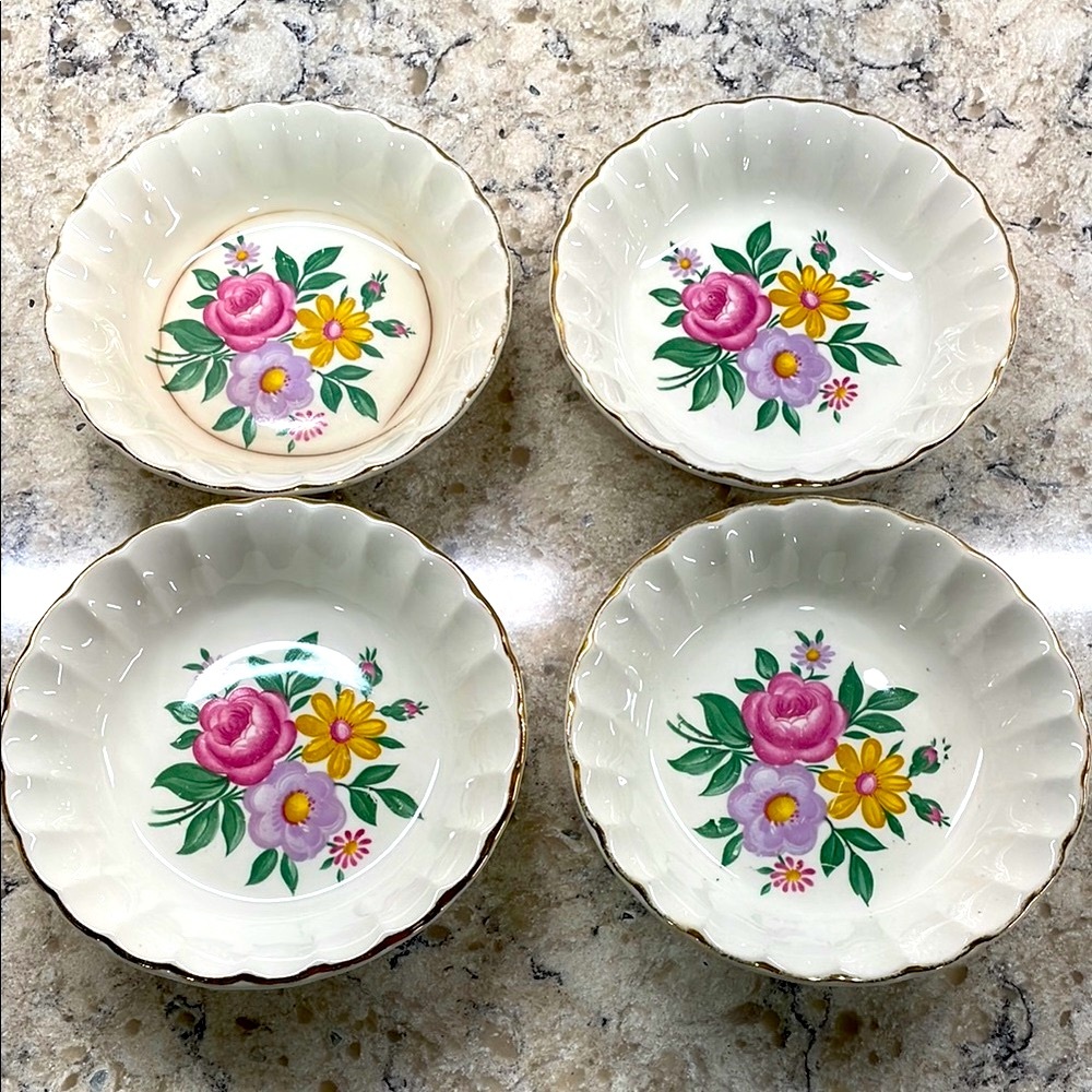 VINTAGE china 4 side dishes